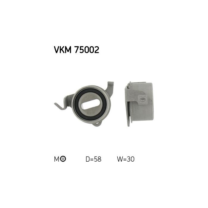 Ролик натягувача ременя SKF VKM 75002