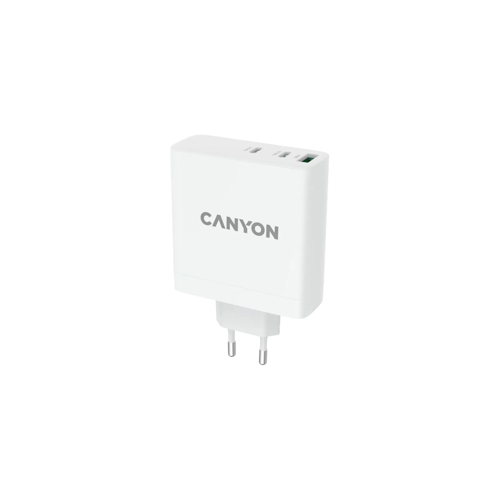 Зарядний пристрій Canyon H-140-01 Wall charger with 1USB-A 2 USB-C (CND-CHA140W01) зображення 2