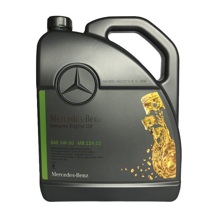 Моторное масло Mercedes-Benz 5W-30 229.52, 5л (73769)