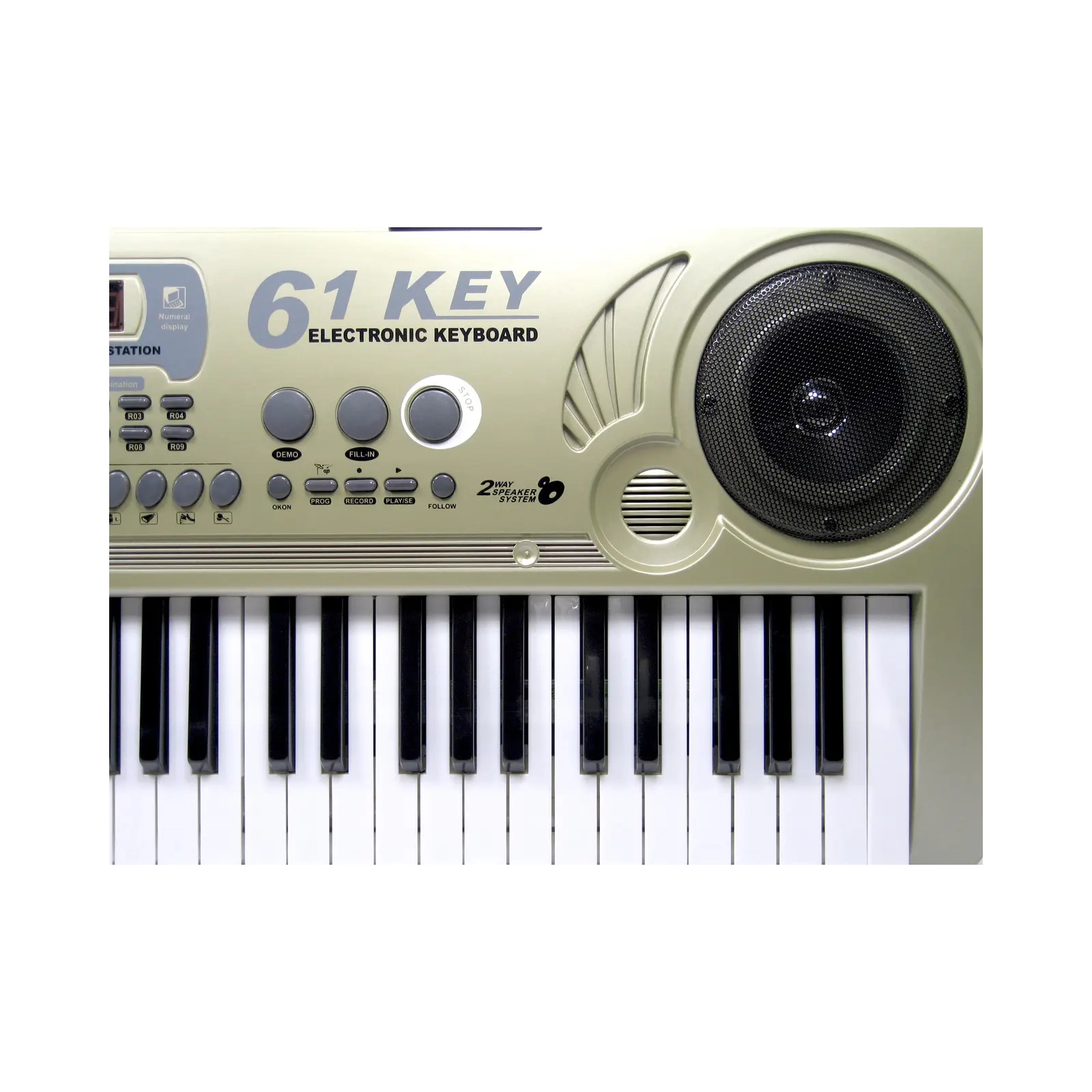 Музыкальная игрушка MQ Синтезатор с микрофоном, 61 клавиша (MQ6168) изображение 4