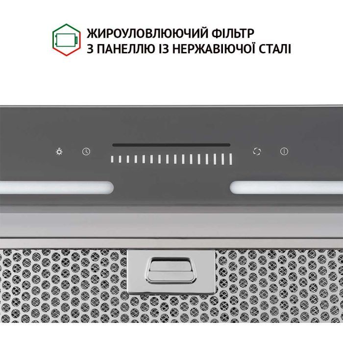 Витяжка кухонна Perfelli BSL 6783 GR 1100 DC зображення 7
