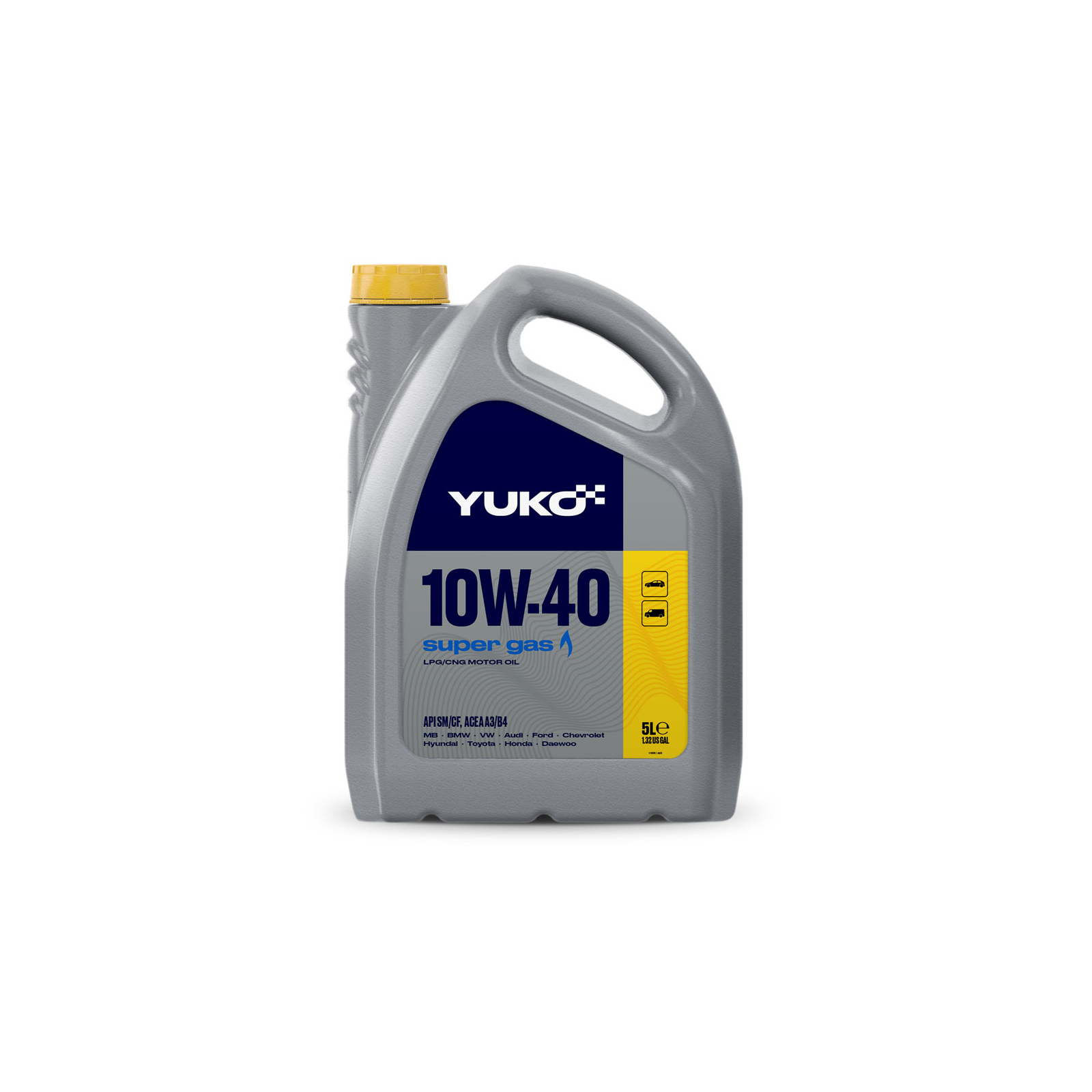 Моторное масло Yuko SUPER GAS 10W-40 1л (4820070246131)
