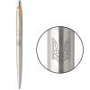 Ручка шариковая Parker JOTTER 17 UKRAINE SS GT BP Трезубец прозрачный (16032_T010b)
