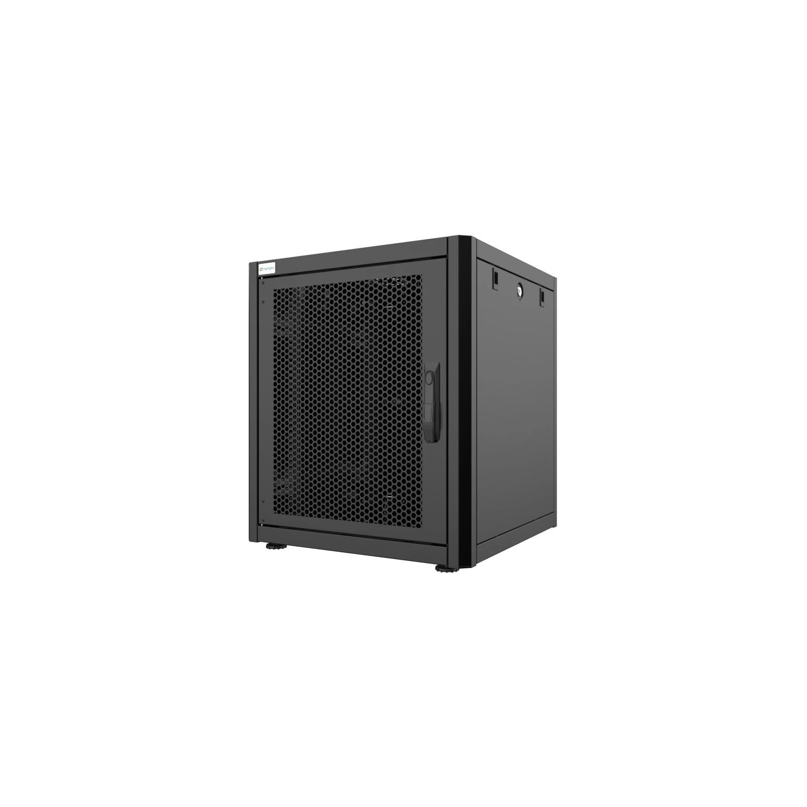 Шкаф напольный Mirsan GTN 19" 12U 600x600, перфорированные двери (MR.GTN12U66DE.01_PRF63)