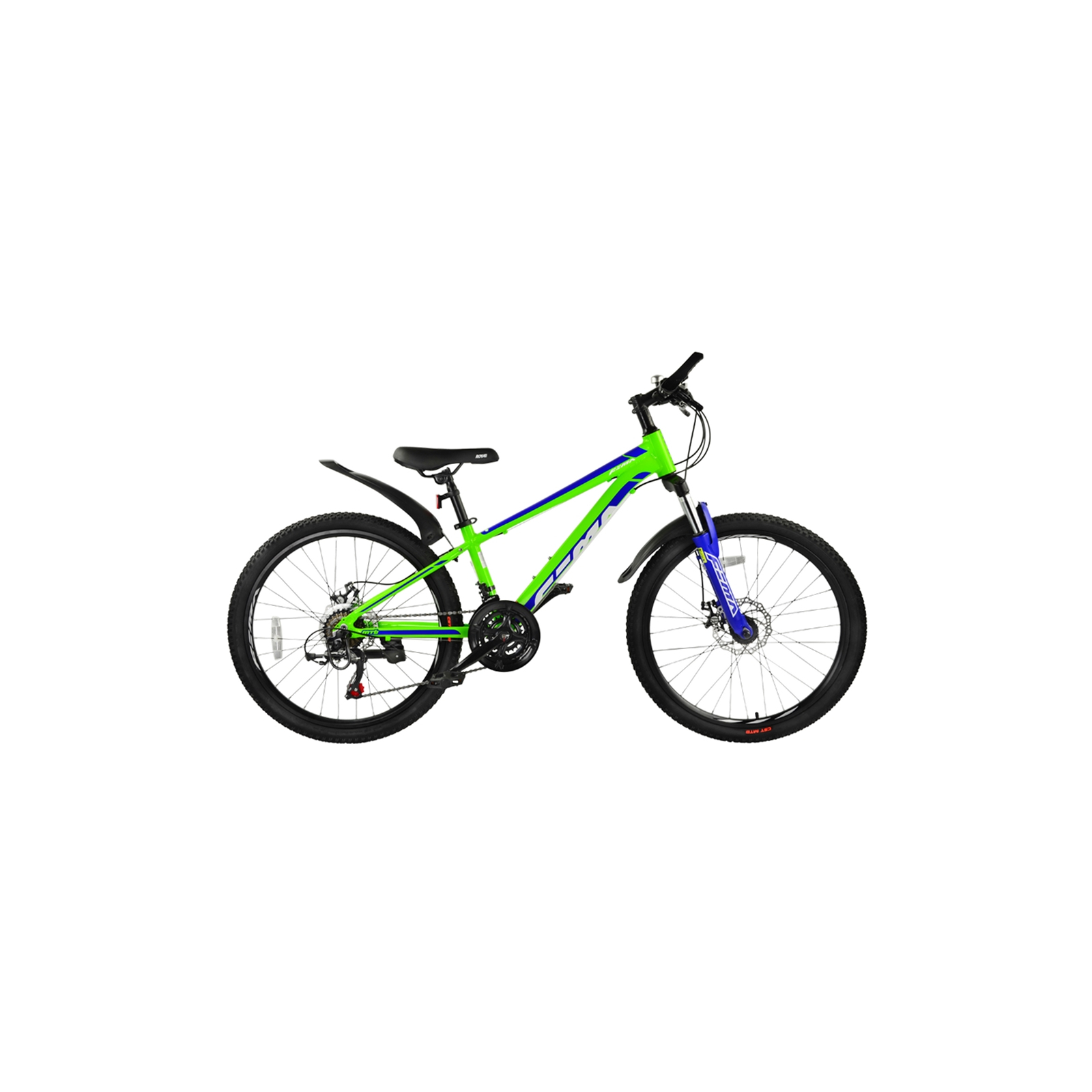 Детский велосипед Royal Baby Fema MTB 1.0 24" Official UA 2021 Лайм (RB24-10-LIM)