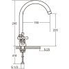 Смеситель AQUATICA PL-4B455C изображение 5