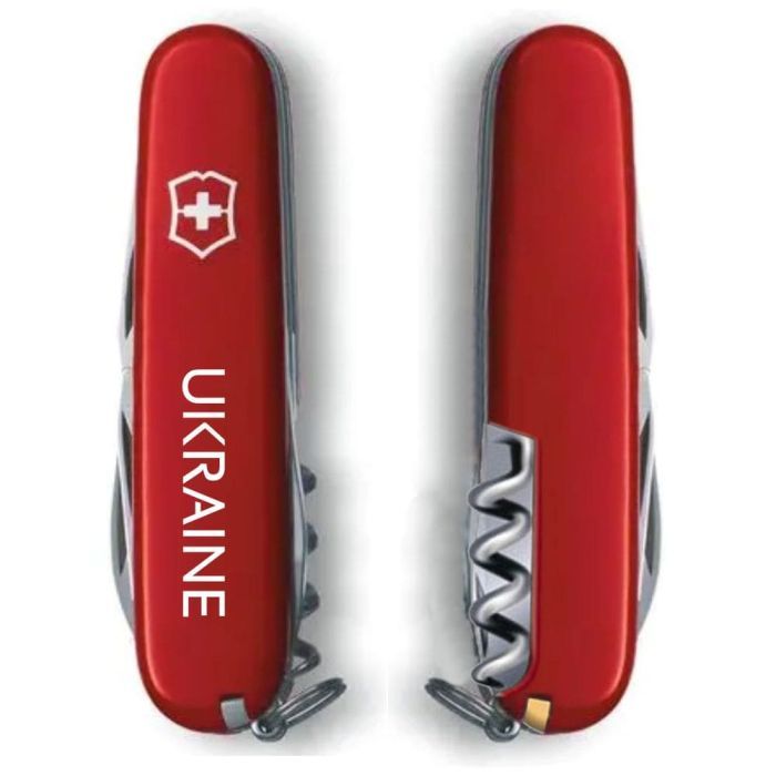 Нож Victorinox Spartan Ukraine Red "Ukraine" (1.3603_T0140u) изображение 2