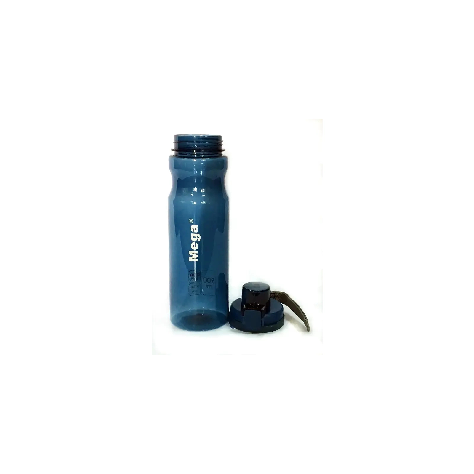 Бутылка для воды Mega Tritan 0,9 л Blue (0717040678037BLUE)