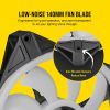 Кулер для корпуса Corsair QL Series, QL140 RGB, 140mm RGB LED Fan (CO-9050100-WW) изображение 10