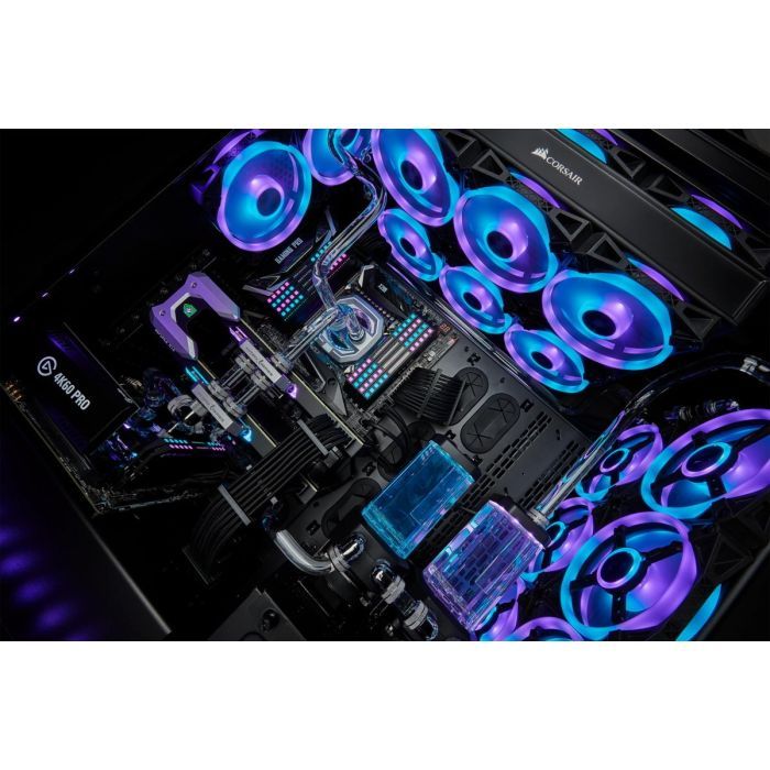 Кулер для корпуса Corsair QL Series, QL140 RGB, 140mm RGB LED Fan (CO-9050100-WW) изображение 11