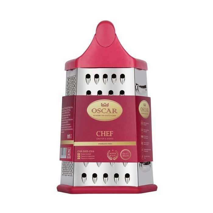 Терка Oscar Chef 6-sided 23 см (OSR-5005-23/6) зображення 2