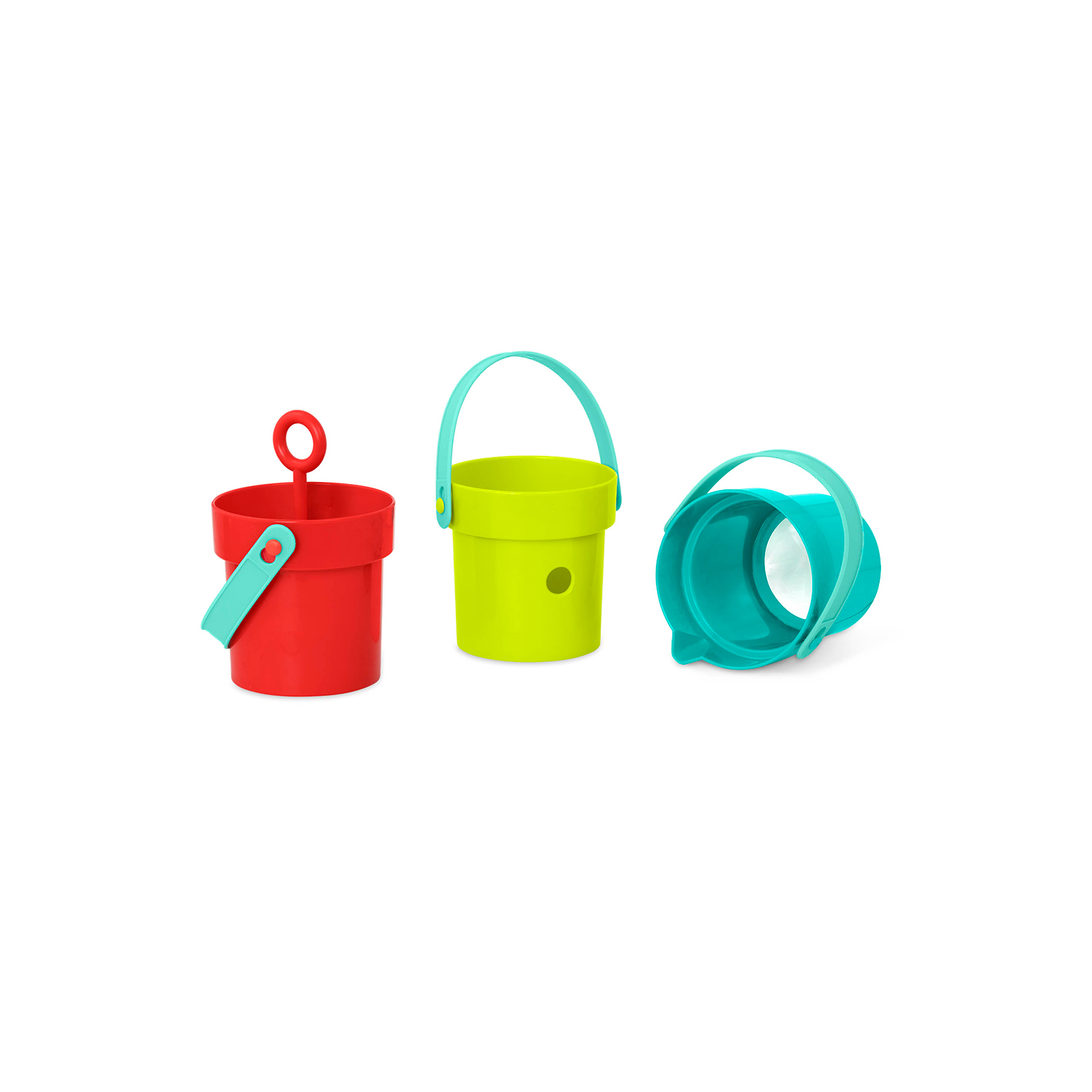 Игрушка для ванной Battat Цветные ведерца (BT2716Z) изображение 2