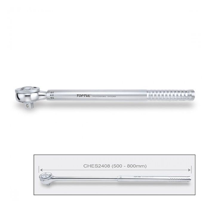 Трещотка Toptul телескопическая 3/4" 500-800 мм (CHES2408) изображение 2