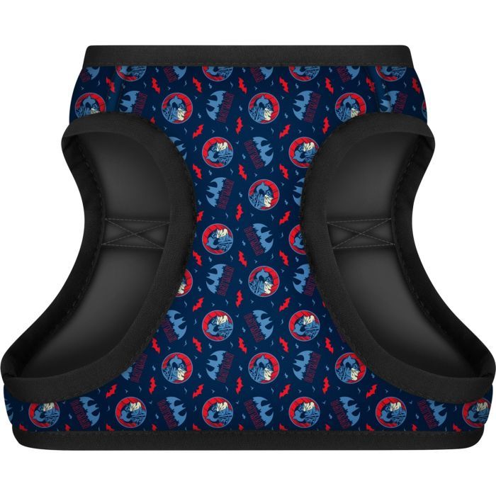 Шлей для собак WAUDOG Clothes с QR паспортом "Бэтмен красно-голубой" XS3 (1003-4003) изображение 2