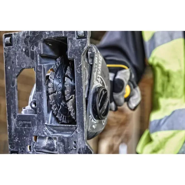 Штроборіз DeWALT 54V XR FLEXVOLT Li-lon, диск 125х22.23 мм, 2x6Ah, TSTAK (DCG200T2) зображення 11