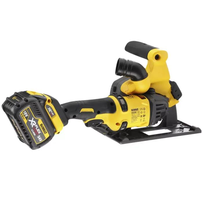 Штроборіз DeWALT 54V XR FLEXVOLT Li-lon, диск 125х22.23 мм, 2x6Ah, TSTAK (DCG200T2) зображення 5