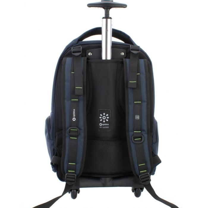 Рюкзак школьный Optima на колесиках 17'' Blue (O97513) изображение 2