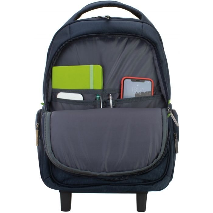Рюкзак школьный Optima на колесиках 17'' Blue (O97513) изображение 6