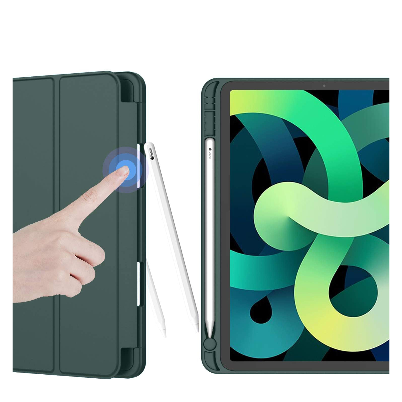 Чехол для планшета BeCover Direct Charge Pen mount Apple Pencil Apple iPad Air 5 (2022) 10.9" Purple (708781) изображение 4