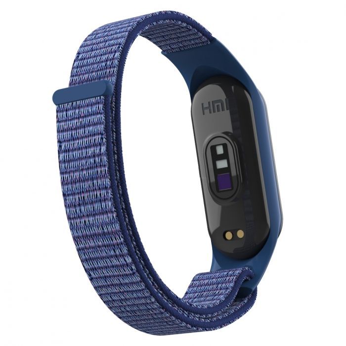 Ремешок для фитнес браслета Armorstandart нейлоновый для Xiaomi Mi Band 7/6/5/4 Blue (ARM67841) изображение 2