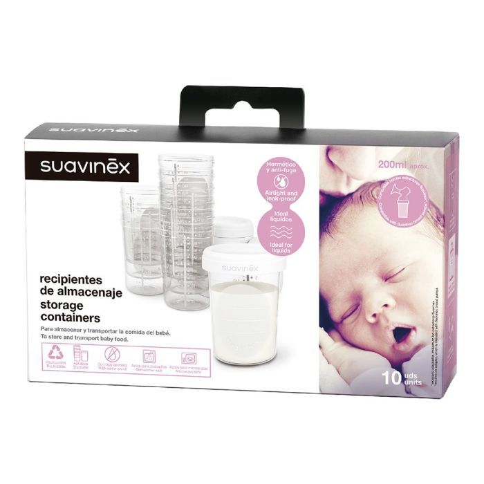 Контейнер для хранения продуктов Suavinex , молока, 10 шт (304594) изображение 3