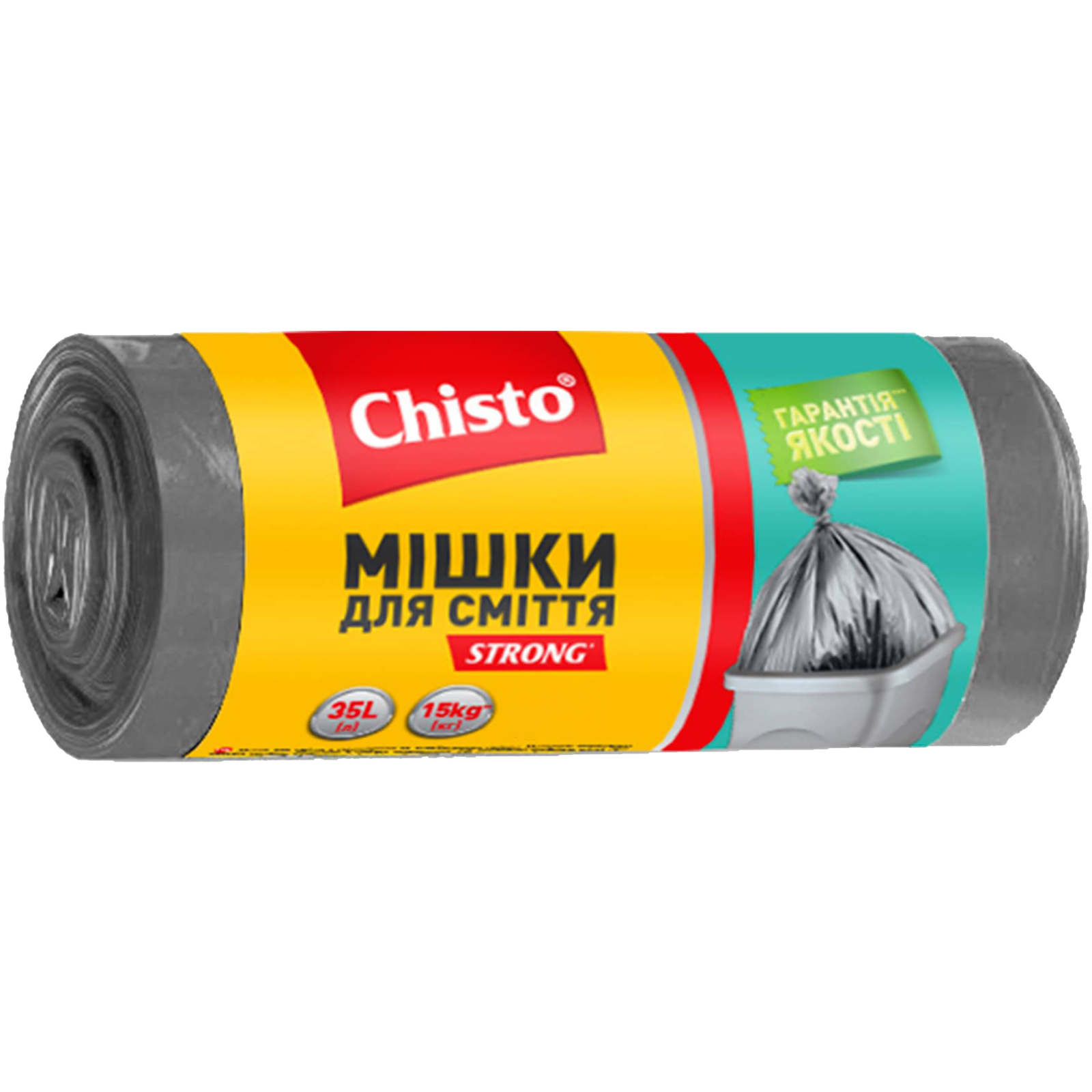 Пакети для сміття Chisto Strong 35 л 30 шт. (4823098408031)