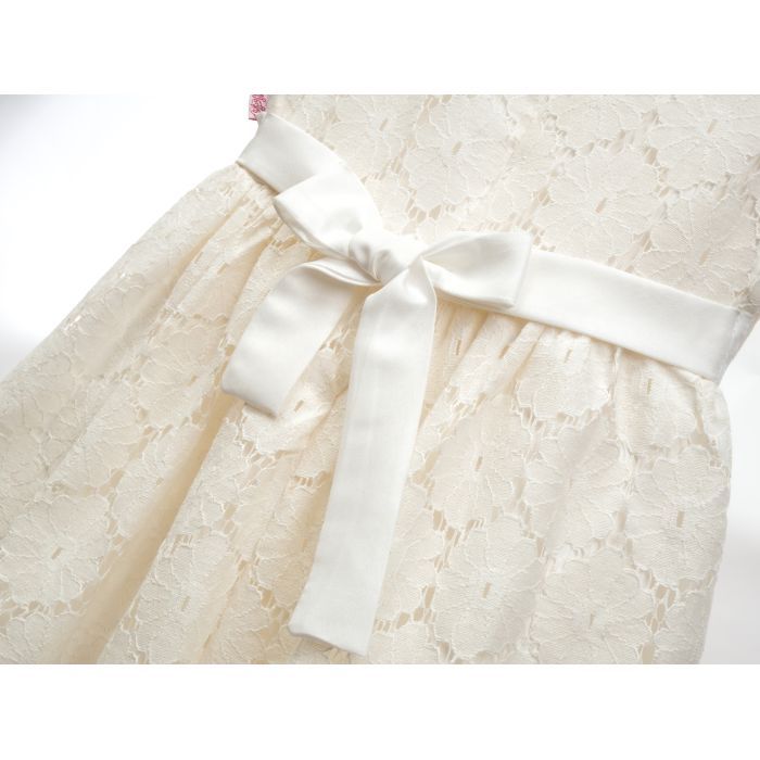 Платье детское Tivido праздничное с украшением (2173-152G-cream) изображение 4