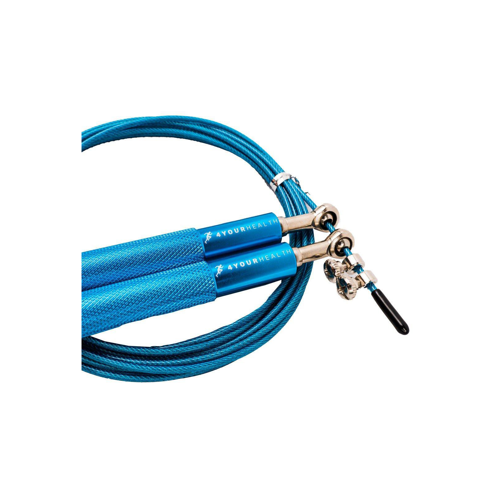 Скакалка 4yourhealth Jump Rope Premium 0200 швидкісна 3м Блакитна (4YH_0200_Blue) изображение 3