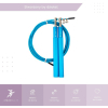 Скакалка 4yourhealth Jump Rope Premium 0200 швидкісна 3м Блакитна (4YH_0200_Blue) зображення 7