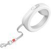 Повідець для собак WAUDOG R-leash світловідбиваюча стрічка XS-M до 40 кг 2.9 м білий (812715) зображення 3