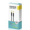 Кабель мультимедийный AUX 1.0m CB-AB11 black Piko (1283126489150) изображение 3