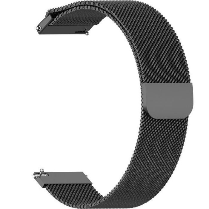 Ремінець до смарт-годинника BeCover Milanese Style для Samsung Galaxy (20mm)/Watch 5/ Watch 4.../Gear S2 Classic/Gear Sport Red Wine (707677)