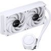 Система жидкостного охлаждения JONSBO TG-240 White изображение 11