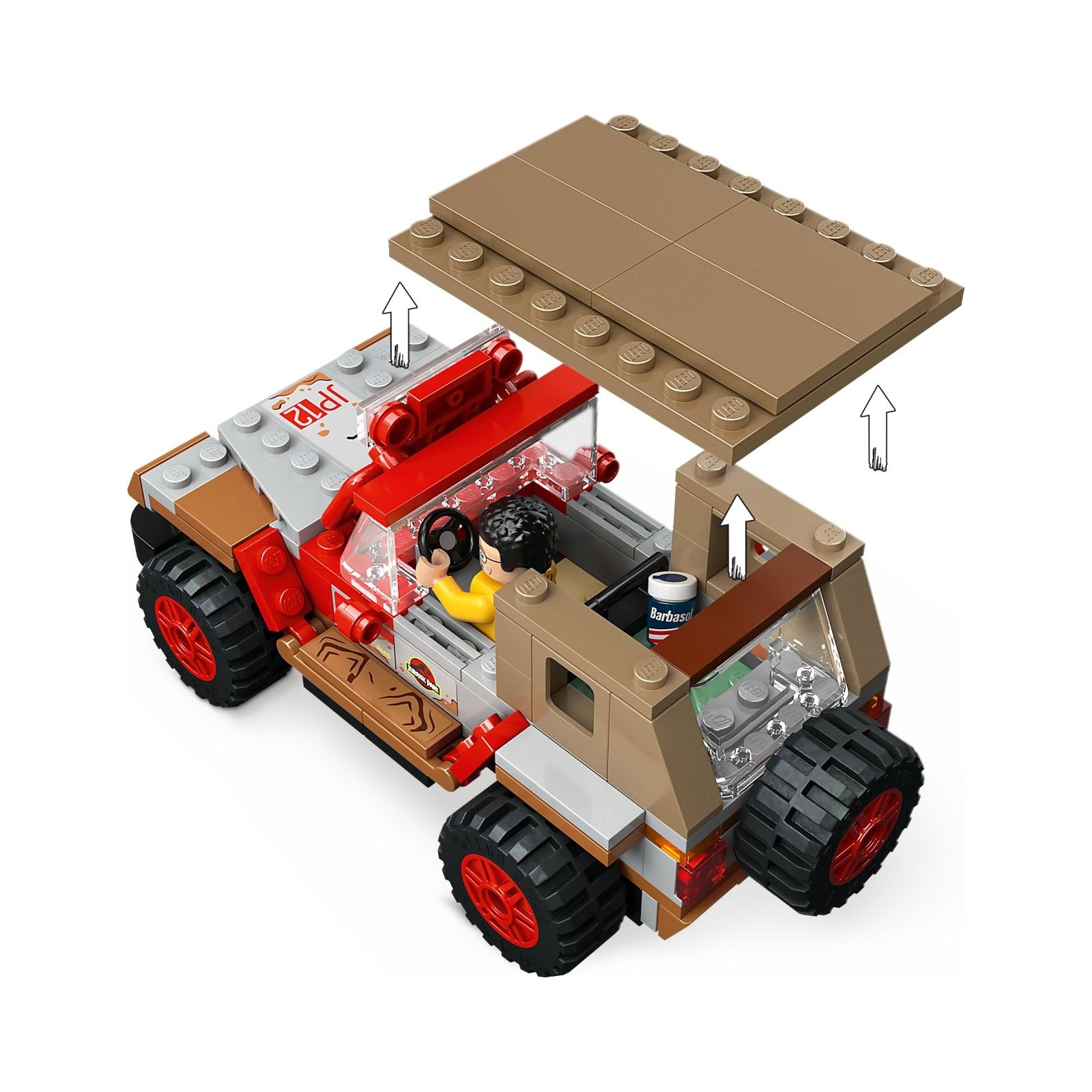 Конструктор LEGO Jurassic World Засада дилофозавра 211 деталей (76958) изображение 4