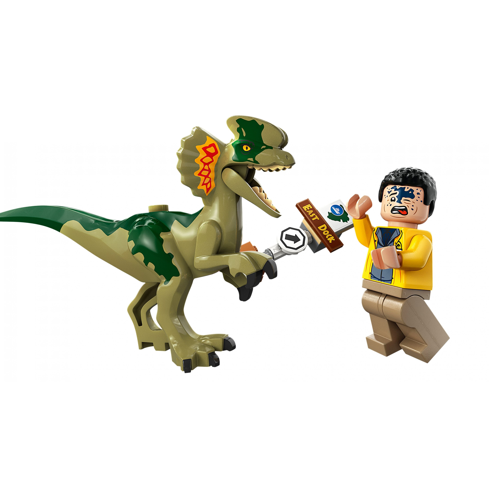 Конструктор LEGO Jurassic World Засада дилофозавра 211 деталей (76958) изображение 5