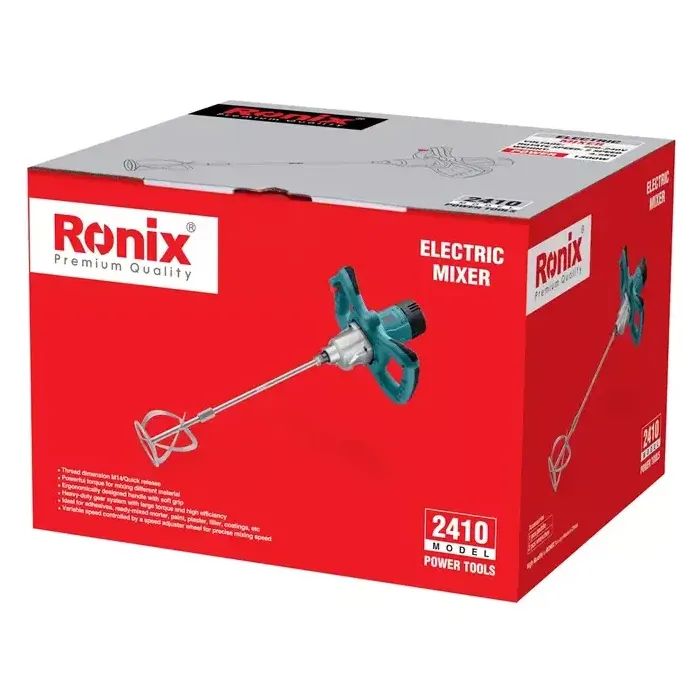 Міксер будівельний Ronix 1300Вт (2410) зображення 9