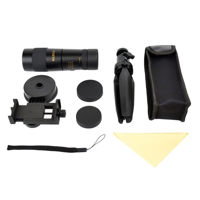 Монокуляр Sigeta Haunt 8-24x40 (штатив, смартфон-адаптер) (65421) изображение 8