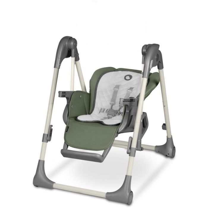 Стульчик для кормления Lionelo 2 в 1 Laurice Green Olive с функцией качели (LO-LAURICE GREEN OLIVE) изображение 5