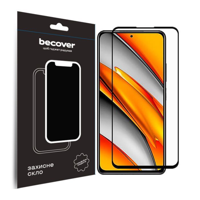 Стекло защитное BeCover ZTE Blade V40s Black (709754)