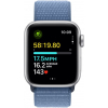 Смарт-часы Apple Watch SE 2023 GPS 40mm Silver Aluminium Case with Winter Blue Sport Loop (MRE33QP/A) изображение 6
