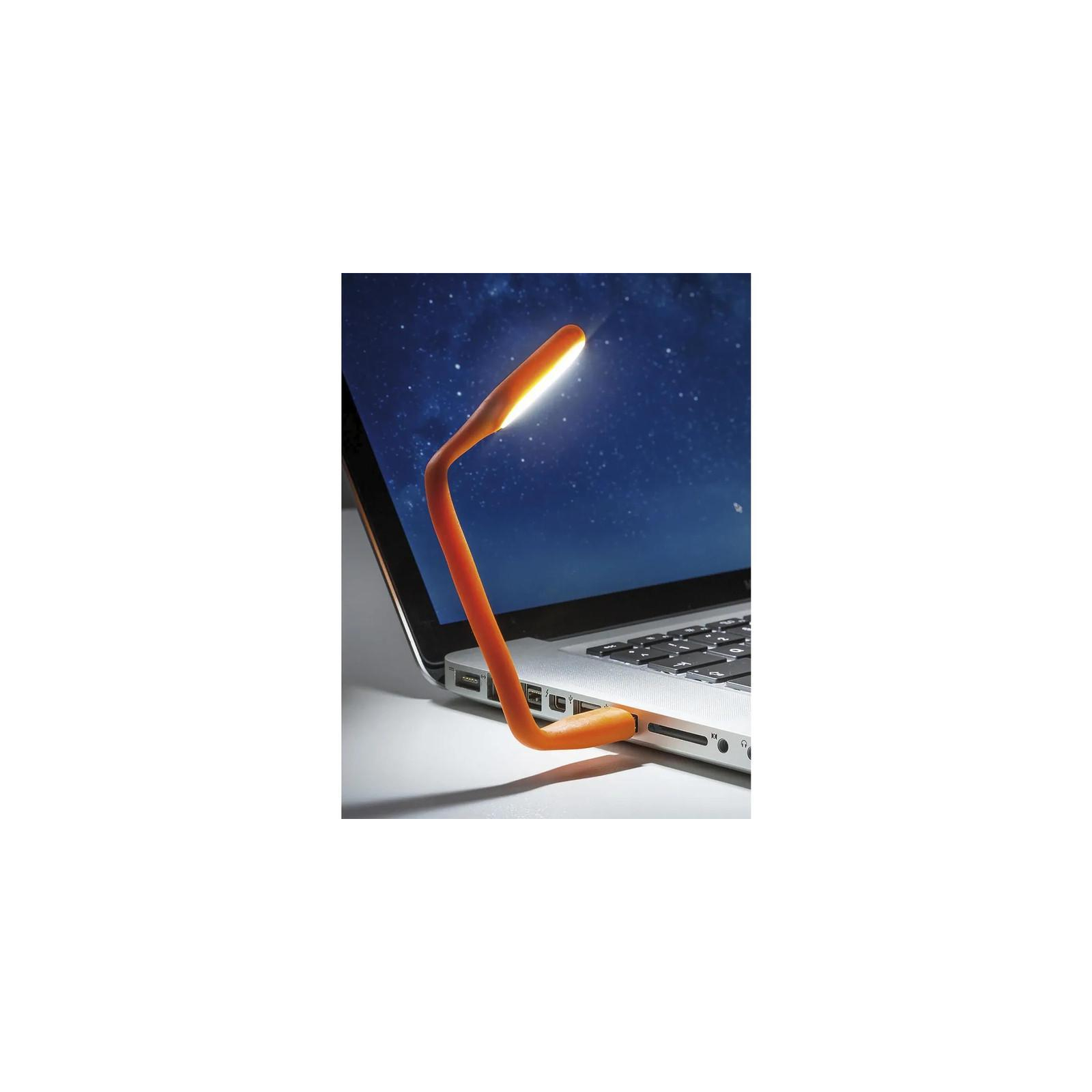 Лампа USB Optima LED, гнучка, 2 шт, помаранчевий (UL-001-OR2) зображення 3