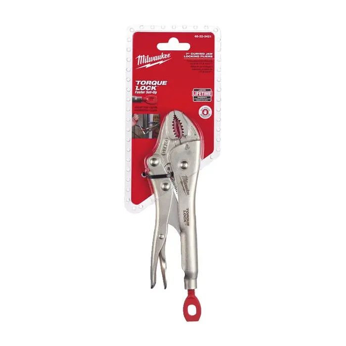 Клещи Milwaukee зажимные Torque Lock, 1-38 мм, закругленные губки (4932471732) изображение 2