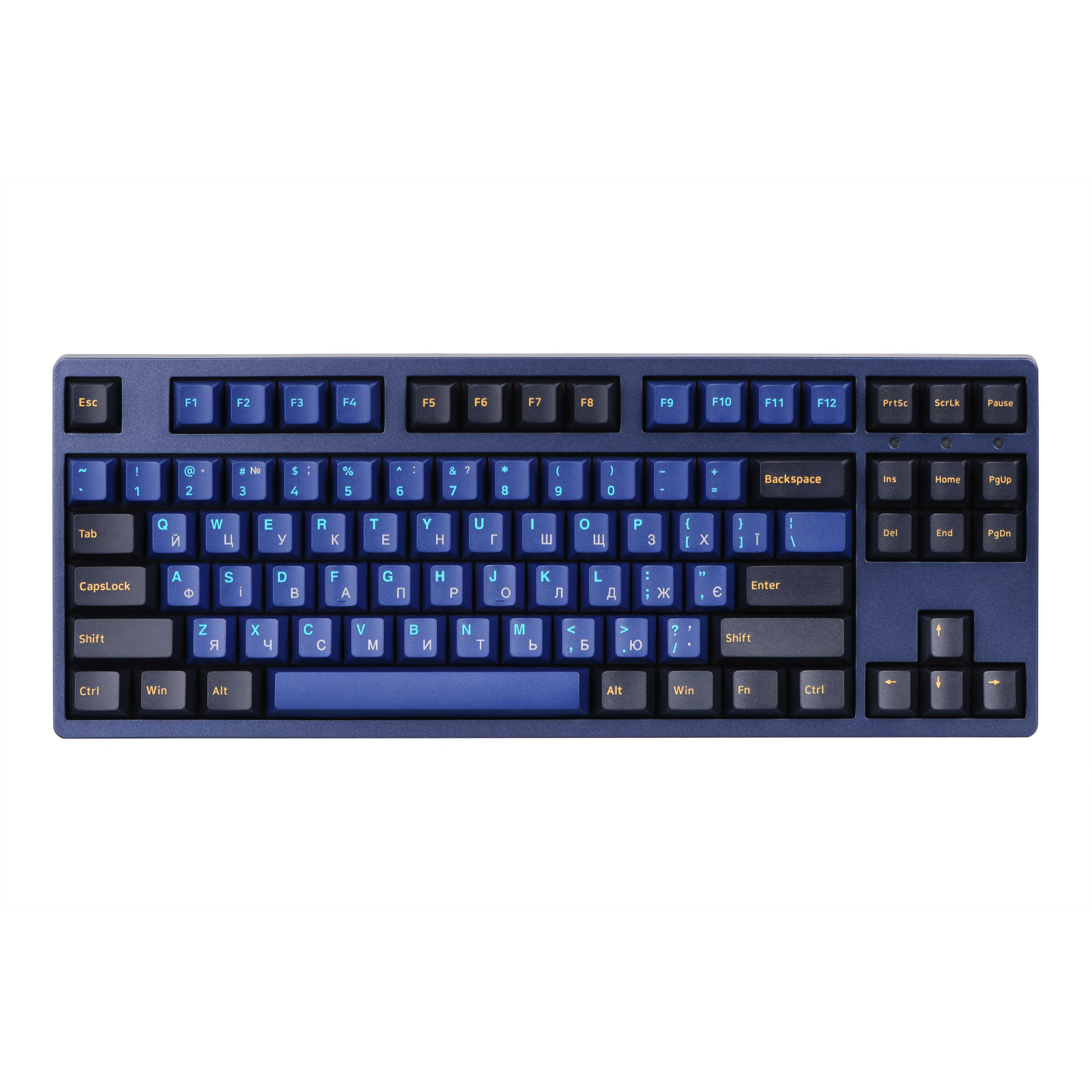 Клавиатура Akko 3087 DS Horizon 87Key Cherry MX Brown USB UA No LED Blue (6925758616355)