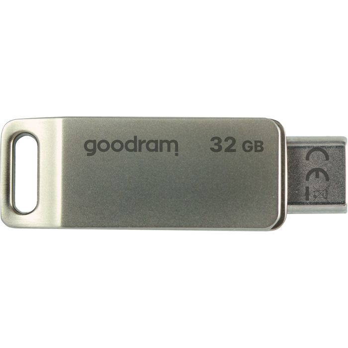 USB флеш накопичувач Goodram 32GB ODA3 Silver USB 3.0 / Type-C (ODA3-0320S0R11) зображення 2