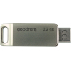 USB флеш накопитель Goodram 32GB ODA3 Silver USB 3.0 / Type-C (ODA3-0320S0R11) изображение 2