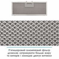 Витяжка кухонна Eleyus URBAN 1200 LED 52 BL зображення 9