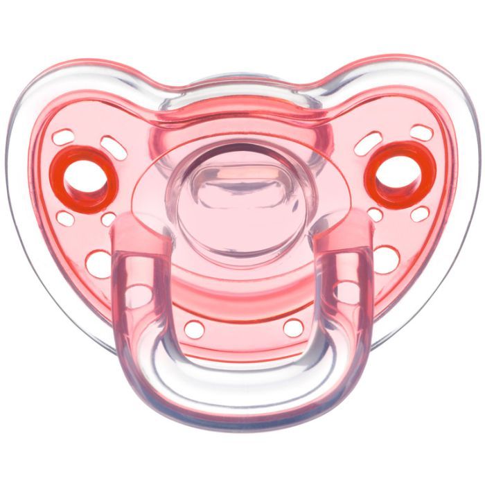 Пустышка Bebe Confort Natura Physio, 18/36 мес (красная) (3104201260)