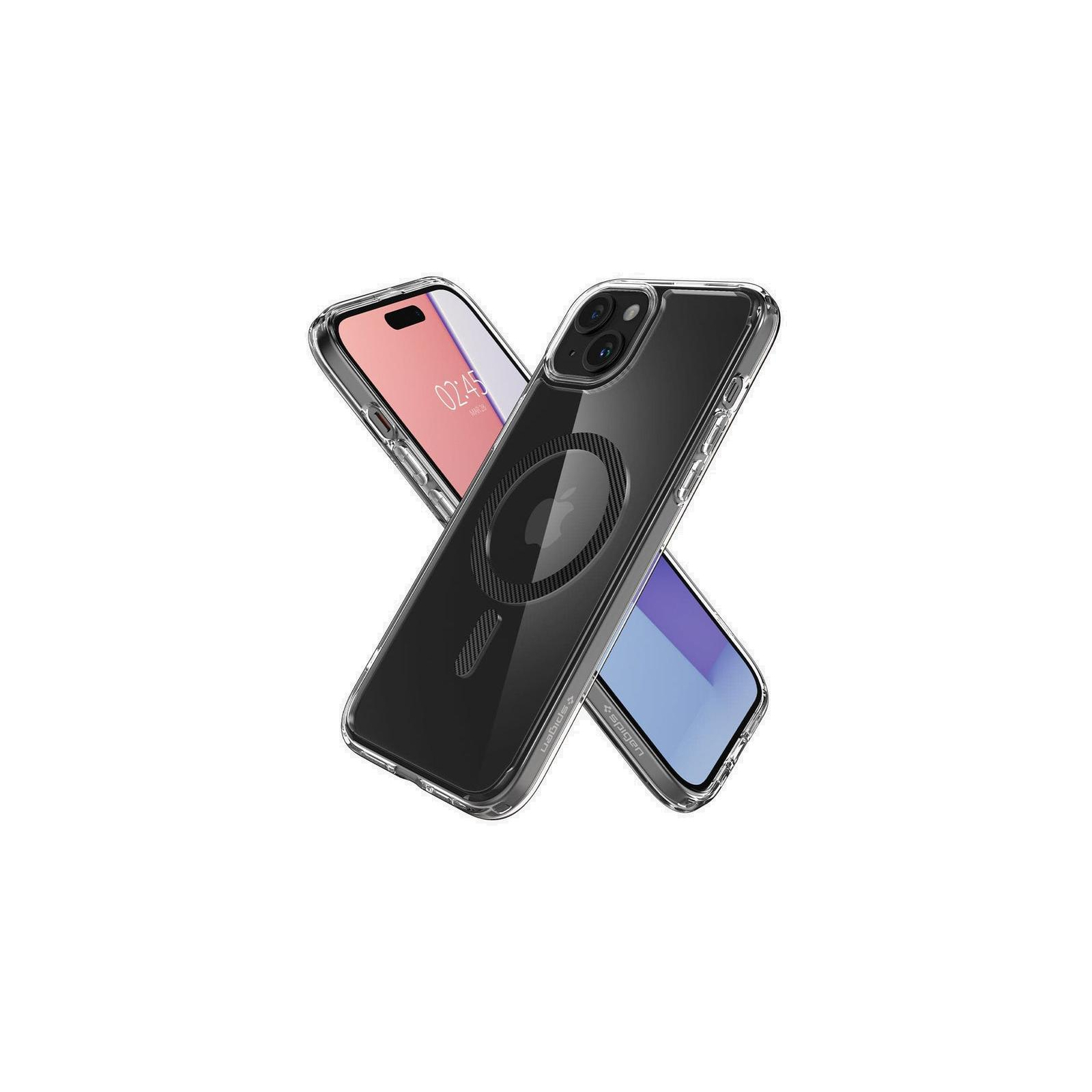 Чохол до мобільного телефона Spigen Apple iPhone 15 Plus Ultra Hybrid MagFit Carbon Fiber (ACS06663) зображення 10