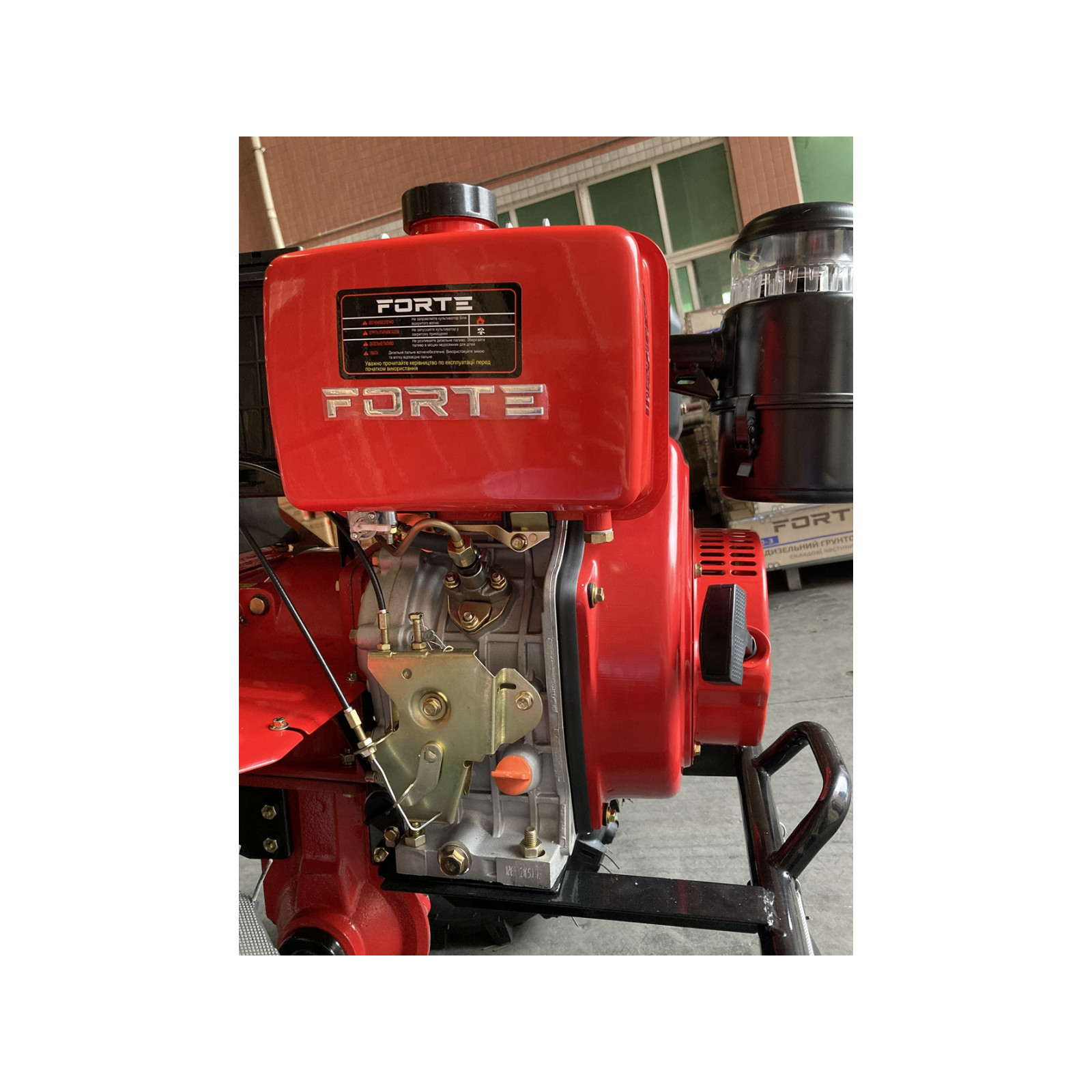 Культиватор Forte 1350Е, колеса 12", 9лс (113390) изображение 11