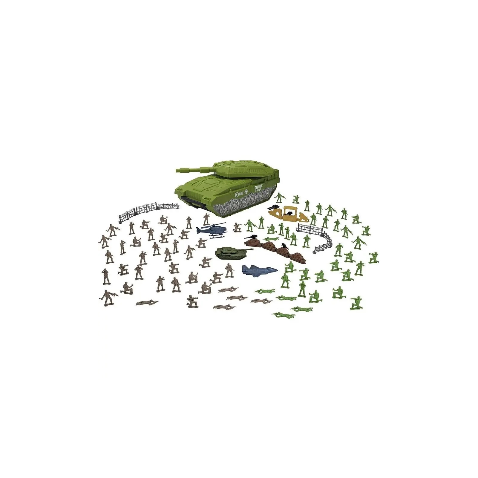 Игровой набор Chap Mei Солдаты Tank Mission Bucket (545334) изображение 2